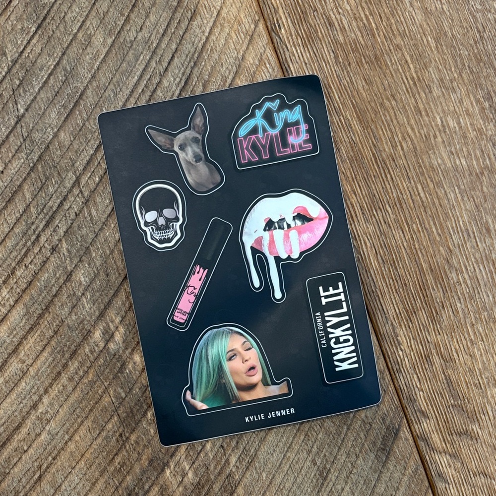 King Kylie Cosmetics Vibrant Sticker Collection